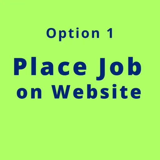 Website Job post (Option 1)