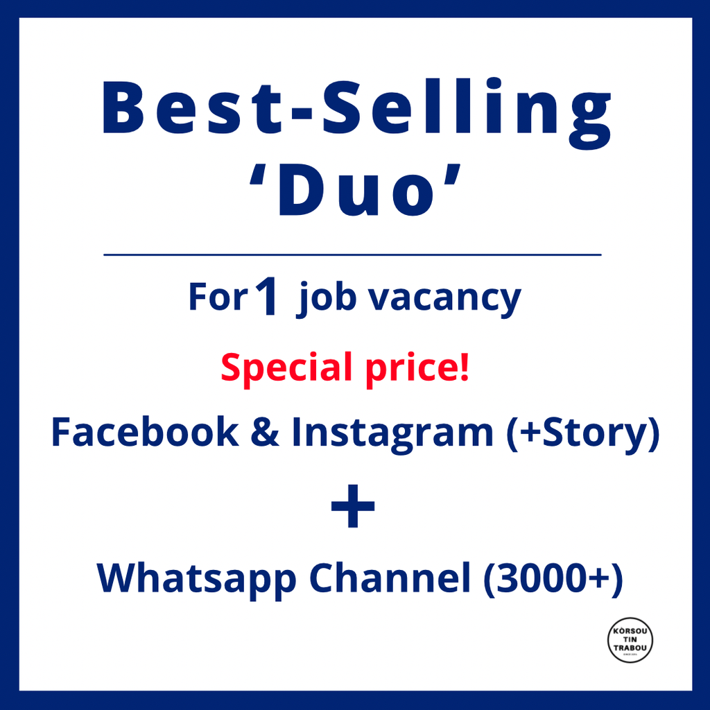 Top selling DUO